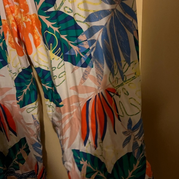 Tropical Print Jumpsuit - Picture 3 of 3